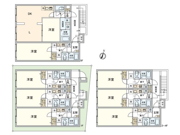 リーリオ堀切 間取図(平面図) リーリオ堀切 間取図(平面図)