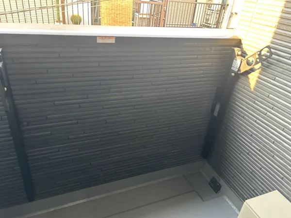 202号室バルコニー