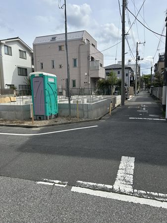 足立区竹ノ塚5丁目 新築一棟アパートA棟 外観