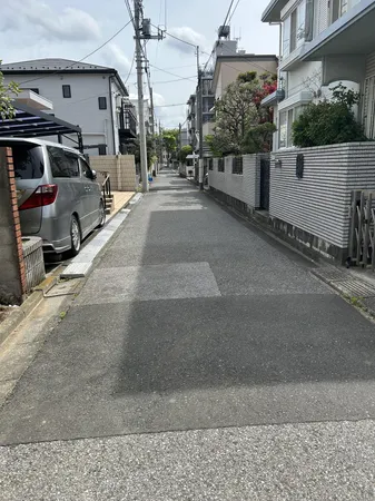 西側道路