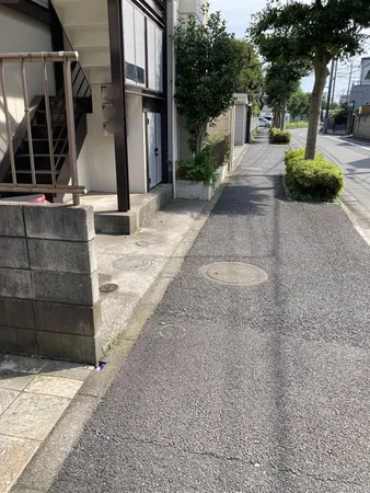 前面道路