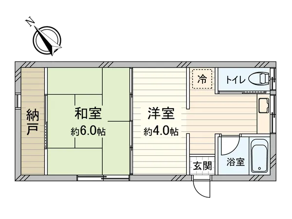 間取図　101号室