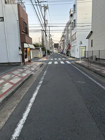 前面道路