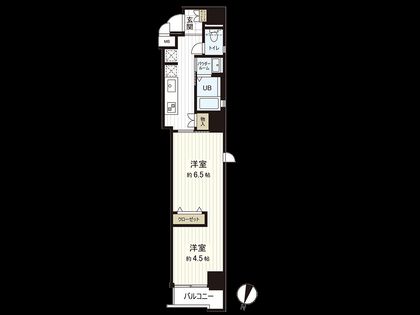 インザグレイス心斎橋 間取図(平面図)
