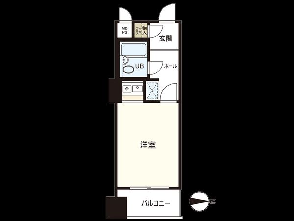 ライオンズマンション新大阪第3 間取図(平面図)