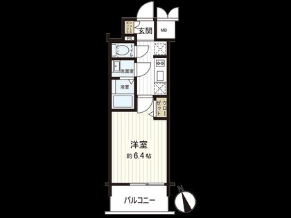 プレサンスTHE新栄 間取図(平面図)