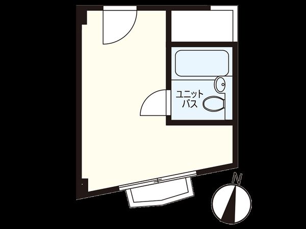 メガロコープ福島 間取図(平面図)