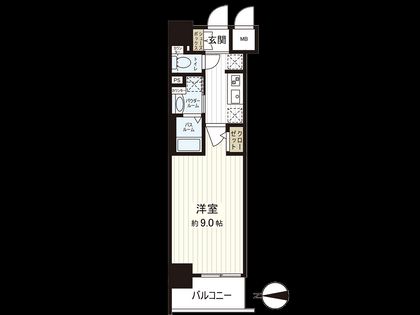 エグゼ心斎橋EAST 間取図(平面図)