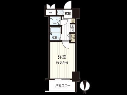 エステムコート新大阪 間取図(平面図)