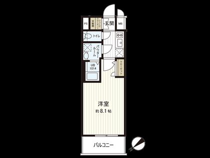 エスリード新栄グラティア 間取図(平面図)