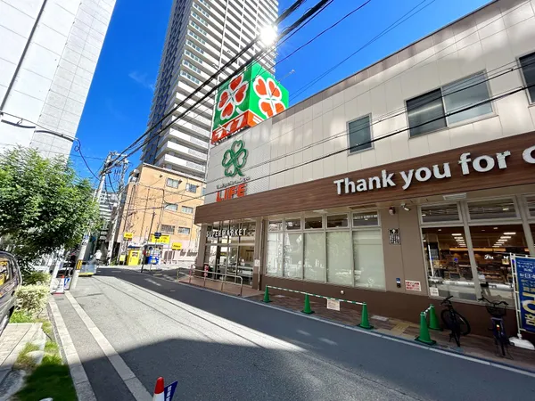 ライフ中崎町駅前店まで約150ｍ