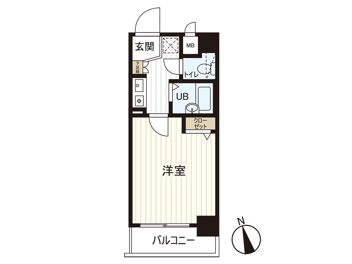プレサンス京都清水 間取図(平面図) 間取図(平面図)