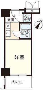 カサベラエステ三宮 間取図(平面図)
