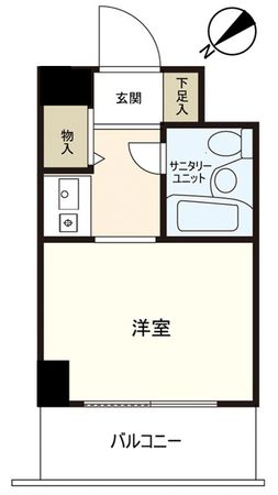 ネオハイツ三宮 間取図(平面図)