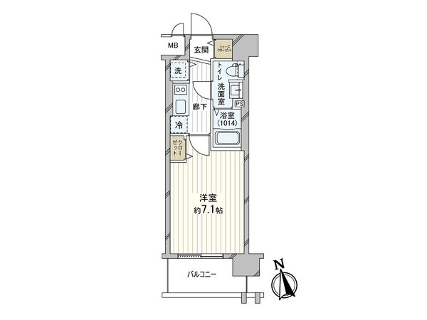 スワンズシティ大阪イースト 間取図