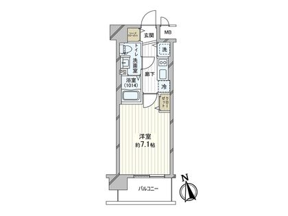 スワンズシティ大阪イースト 間取図