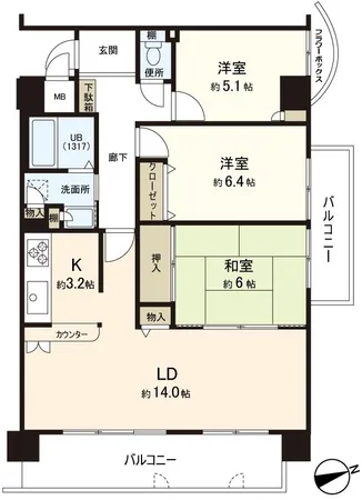 間取図