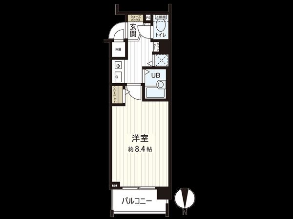 サムティ京都祇園 間取図(平面図) サムティ京都祇園 間取図(平面図)