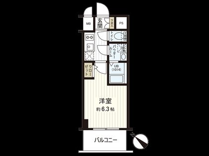 エスリードザ・ランドマーク神戸 間取図(平面図)
