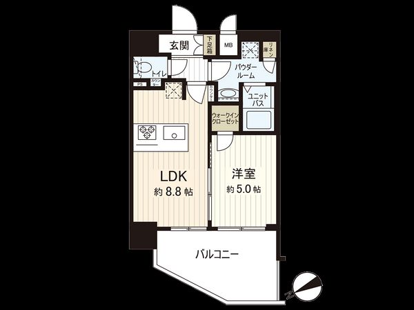 プレサンスTHE神戸 間取図(平面図) プレサンスTHE神戸 間取図(平面図)