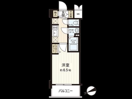プレサンスOSAKADOMECITYスクエア 間取図(平面図)