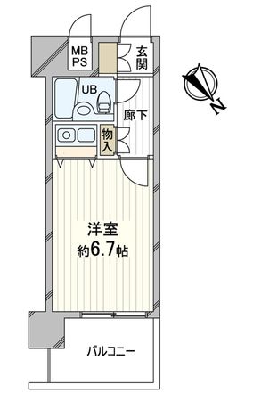 朝日プラザアルファポート神戸 間取図(平面図) 朝日プラザアルファポート神戸 間取図(平面図)