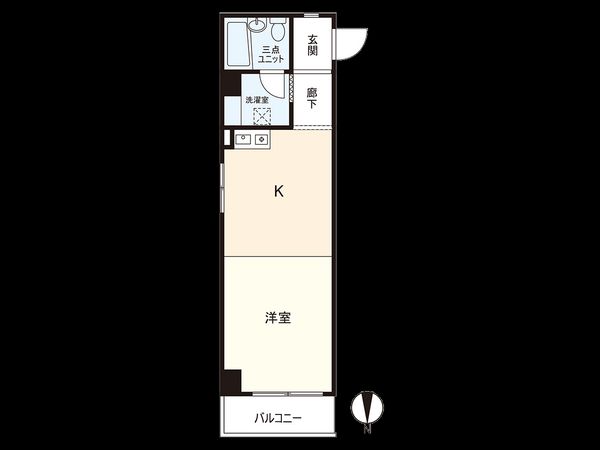 シティライフ梅田 間取図(平面図)
