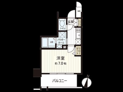 アスヴェル新大阪SOUTH 間取図(平面図)