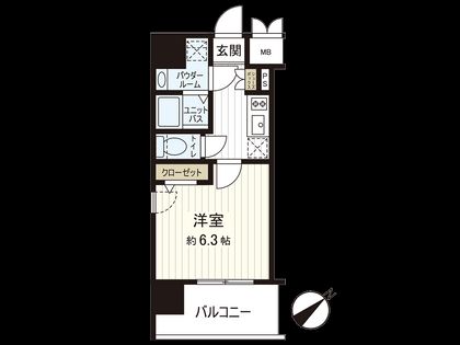 ファステート鶴舞駅前リヴェール 間取図(平面図)
