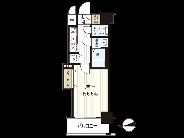 レオンコンフォート難波ミラージュ 間取図(平面図) レオンコンフォート難波ミラージュ 間取図(平面図)
