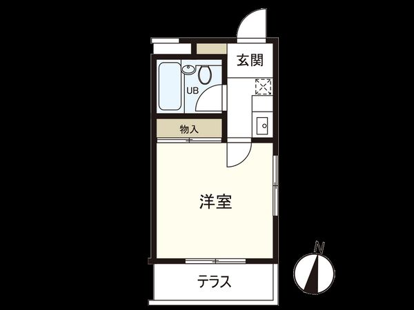 メゾン・ド・ルワージュ 間取図(平面図)