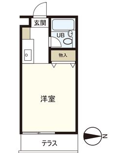 メゾン・ド・シャンテ 間取図(平面図)