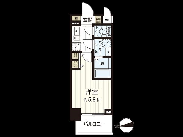 サムティ梅田インターコア 間取図(平面図) サムティ梅田インターコア 間取図(平面図)