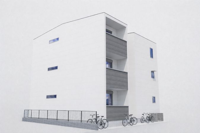 西宮市小松東町 新築一棟アパート 外観 外観