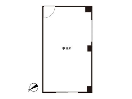 第二大阪弁護士ビル 間取図(平面図)