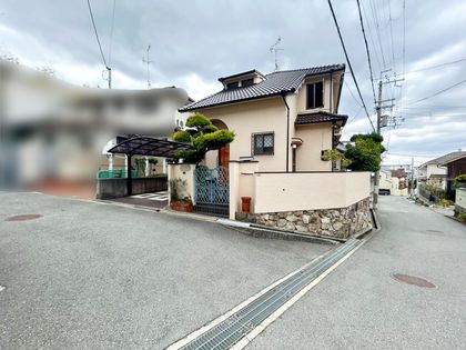 豊中市東豊中町4丁目 土地 前面道路含む外観