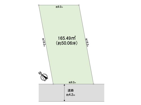 豊中市 プルメリア緑丘2丁目Ⅵ 区画図 豊中市 プルメリア緑丘2丁目Ⅵ 区画図