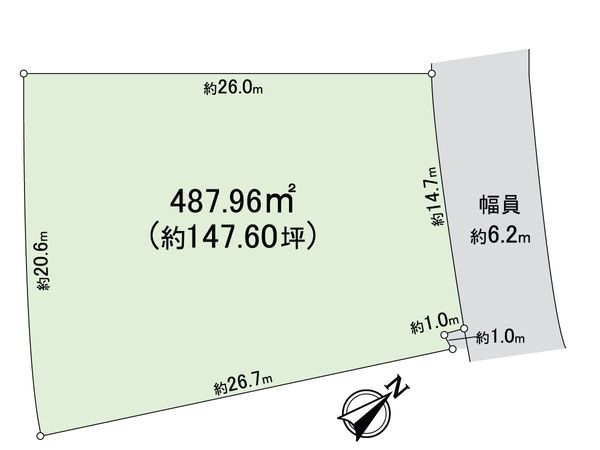 吹田市古江台2丁目 土地 区画図 吹田市古江台2丁目 土地 区画図