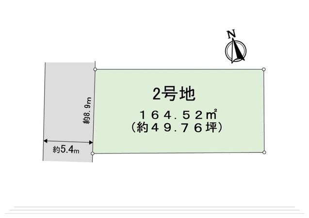 ヴェリテコート箕面【2号地】 区画図