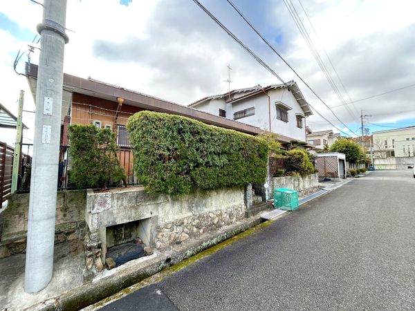 豊中市新千里北町2丁目 土地 前面道路含む外観 豊中市新千里北町2丁目 土地 前面道路含む外観