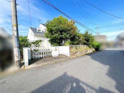 吹田市青山台3丁目 古家付き土地 土地写真