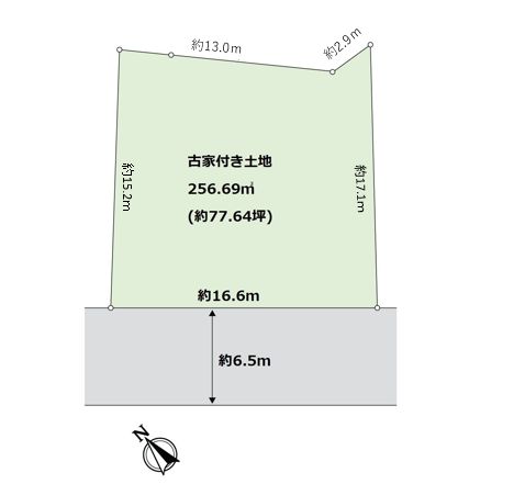 吹田市青山台3丁目 土地 区画図 吹田市青山台3丁目 土地 区画図