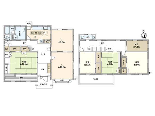 箕面市新稲4丁目 戸建て 間取図(平面図) 箕面市新稲4丁目 戸建て 間取図(平面図)