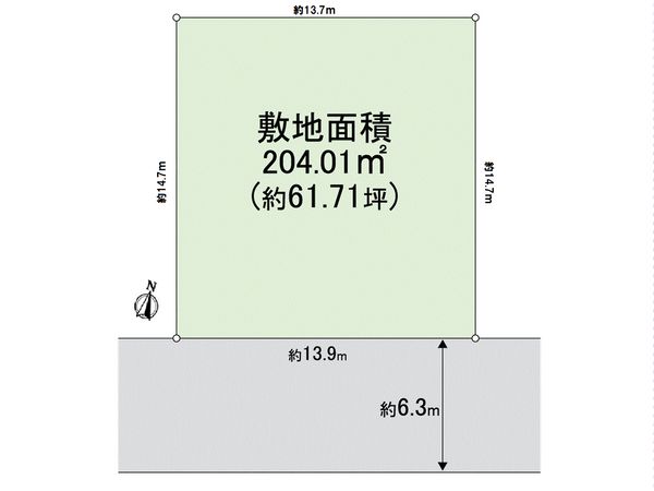 箕面市新稲4丁目 戸建て 間取図(平面図) 箕面市新稲4丁目 戸建て 間取図(平面図)