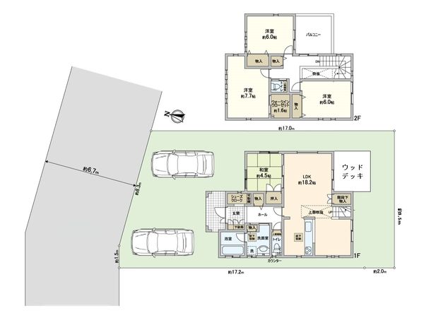吹田市古江台6丁目 戸建 間取図(平面図) 間取図(平面図)