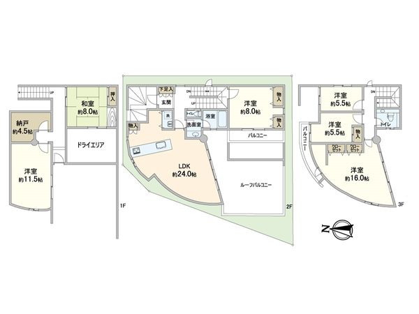 間取図(平面図)