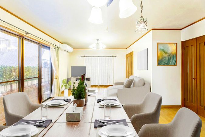 吹田市山田東一丁目 戸建 リビング