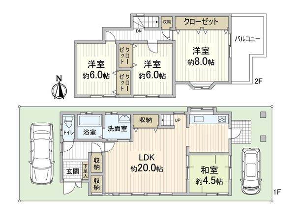 箕面市坊島5丁目 戸建 間取図(平面図) 箕面市坊島5丁目 戸建 間取図(平面図)