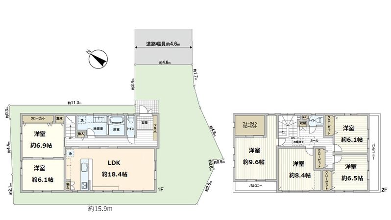間取図(平面図)