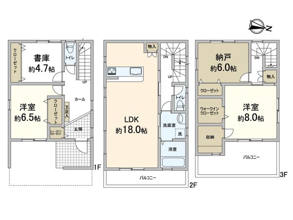 豊中市東豊中町5丁目 戸建 間取図(平面図) 豊中市東豊中町5丁目 戸建 間取図(平面図)